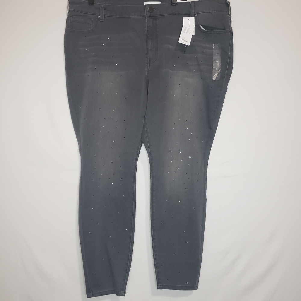 Lane Bryant Plus Size 24 Super Stretch Skinny Jean